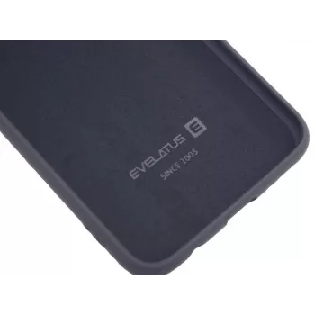 Evelatus Samsung Galaxy A40 Nano silikoninis dėklas Soft Touch TPU juodos spalvos