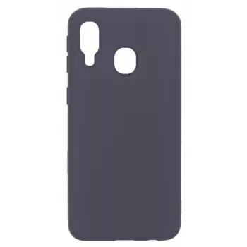 Evelatus Samsung Galaxy A40 Nano silikoninis dėklas Soft Touch TPU juodos spalvos
