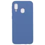 Evelatus Samsung Galaxy A40 Nano silikoninis dėklas Soft Touch TPU tamsiai mėlynas