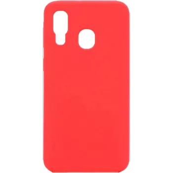 Evelatus Samsung Galaxy A40 Nano Silicone Case Soft Touch TPU Red