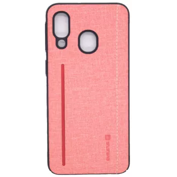 Evelatus Samsung Galaxy A40 Silicone Back Cover Pink