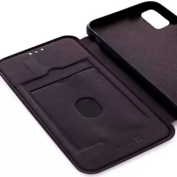 Evelatus Samsung Galaxy A41 knygos tipo dėklas juodas