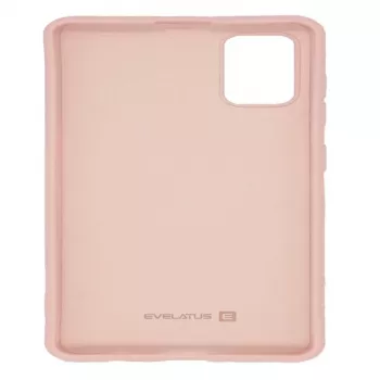 Evelatus Samsung Galaxy A41 Nano Silicone Case Soft Touch TPU Beige