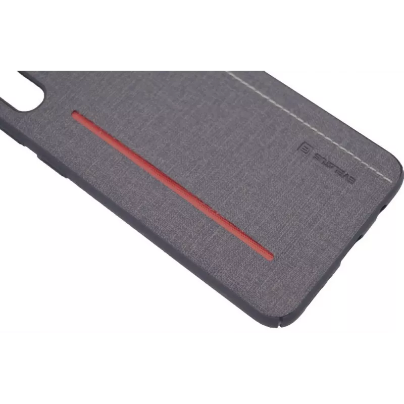 Evelatus Samsung Galaxy A50 / A30s / A50s Silikoninis Galinis Dangtelis Juodas