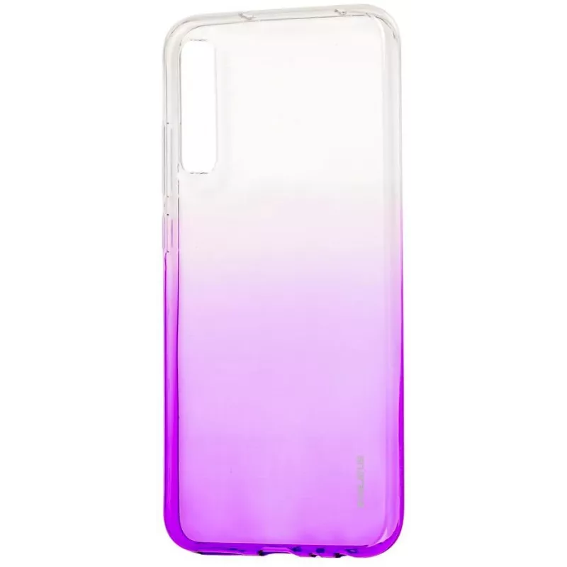 EVELATUS Samsung Galaxy A50 Gradient TPU Case Purple