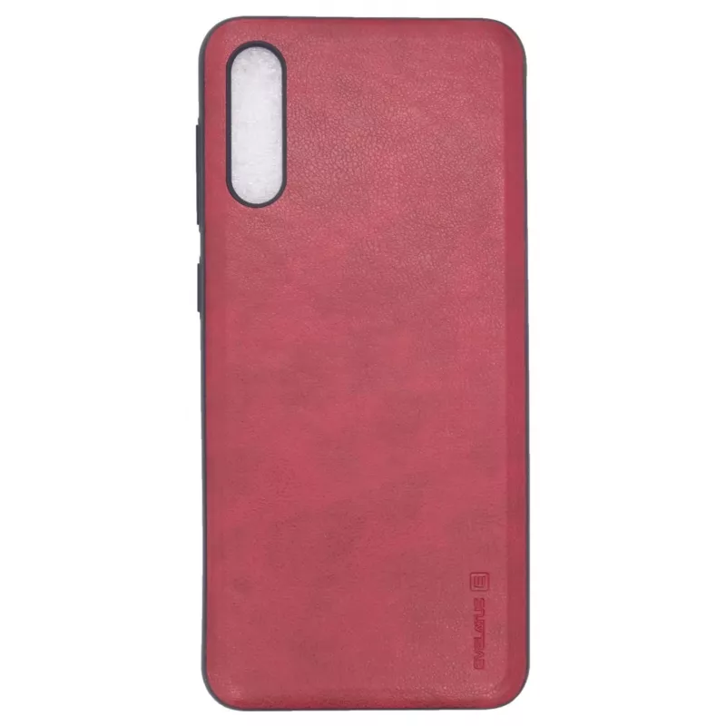 EVELATUS Samsung Galaxy A50 Kuton Red Liquid Silicone Back Cover