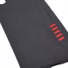 Evelatus Samsung Galaxy A50 Shooter Series Black Rugged Back Cover su Kickstand ir Žiediniu Laikikliu