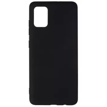 Evelatus Samsung Galaxy A51 Nano silikoninis dėklas Soft Touch TPU juodas