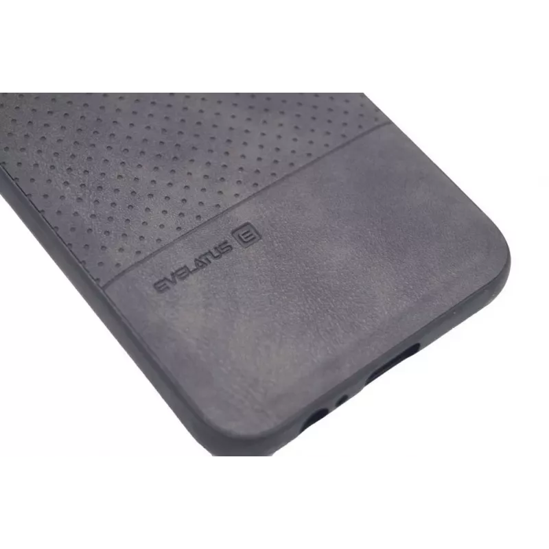 Evelatus Samsung Galaxy A6 2018 TPU dėklas su metaline plokštele magnetiniam automobilio laikikliui juodos spalvos