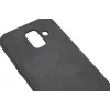 Evelatus Samsung Galaxy A6 2018 TPU dėklas su metaline plokštele magnetiniam automobilio laikikliui juodos spalvos
