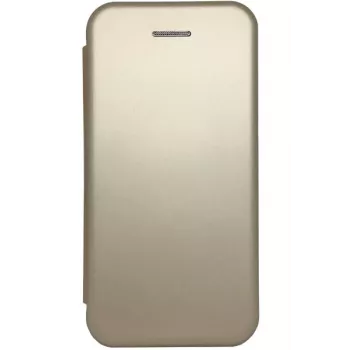 Evelatus Samsung Galaxy A7 2018 knygos dėklas auksinis