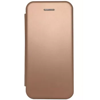 Evelatus Samsung Galaxy A7 (2018) knygos tipo dėklas Rožinis auksas