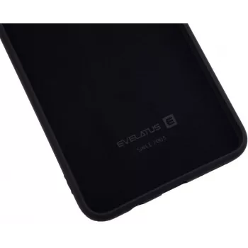 Evelatus Samsung Galaxy A70 Nano Silicone Case Soft Touch TPU Black
