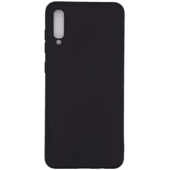 Evelatus Samsung Galaxy A70 Nano Silicone Case Soft Touch TPU Black