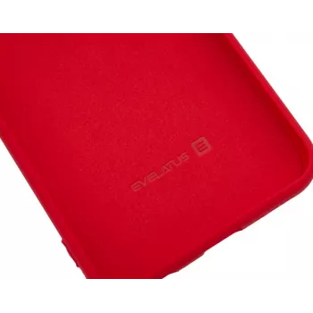 Evelatus Samsung Galaxy A70 Nano Silicone Case Soft Touch TPU Red