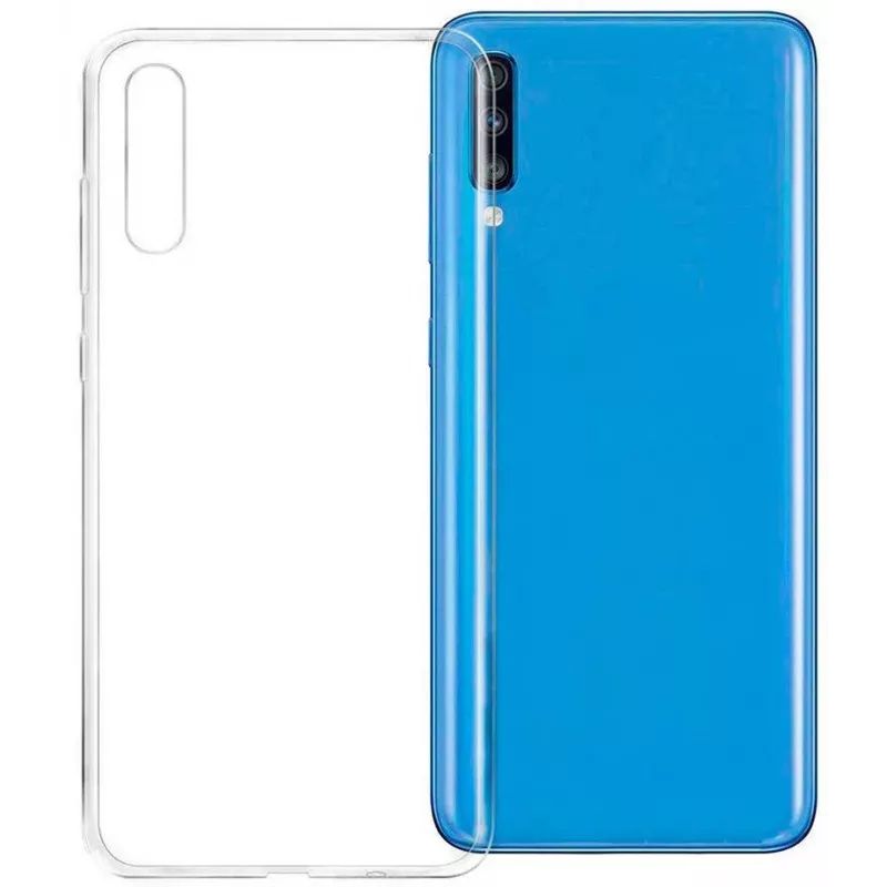 Evelatus Samsung Galaxy A70 Silikoninis Dėklas Skaidrus