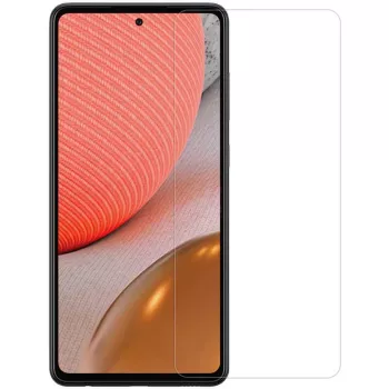 Evelatus Samsung Galaxy A72 4G / A72 5G 0.33 mm plokščias skaidrus grūdinto stiklo ekrano apsauginis stikliukas su Japan Glue, antistatinis