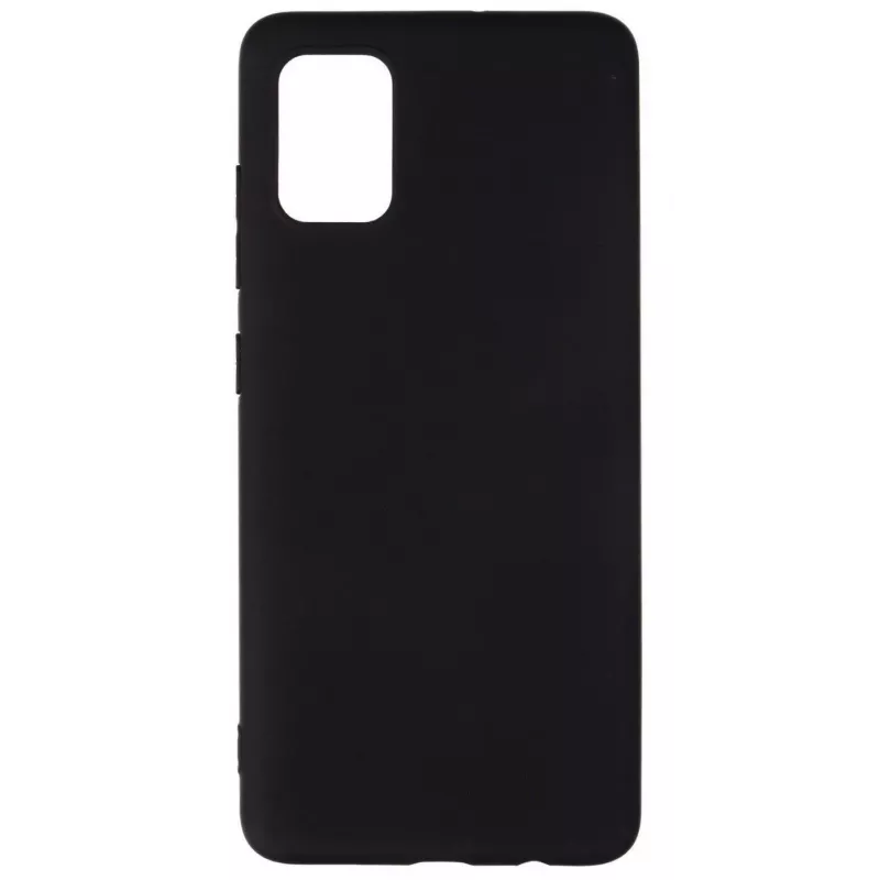 Evelatus Samsung Galaxy A72 Nano Silicone Case Soft Touch TPU Black