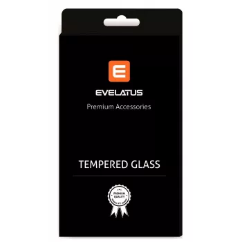 EVELATUS Samsung Galaxy J4 Plus 2.5D Full Cover Japan Glue Glass Anti-Static Screen Protector