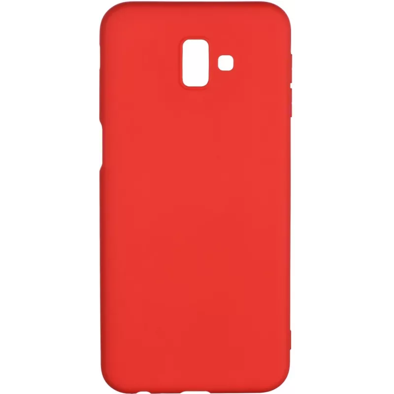 Evelatus Samsung Galaxy J6 Plus Silikoninis Dėklas Raudonas