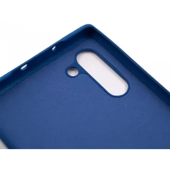 Evelatus Samsung Galaxy Note 10 Nano Silicone Case Soft Touch TPU Blue