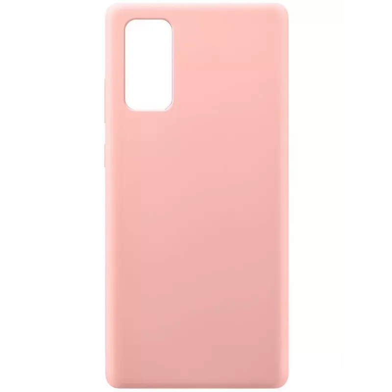 Evelatus Samsung Galaxy Note 20 Nano Silicone Case Soft Touch TPU Beige