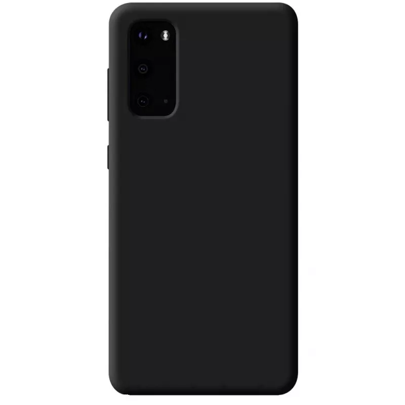 Evelatus Samsung Galaxy Note 20 Nano Silicone Case Soft Touch TPU Black