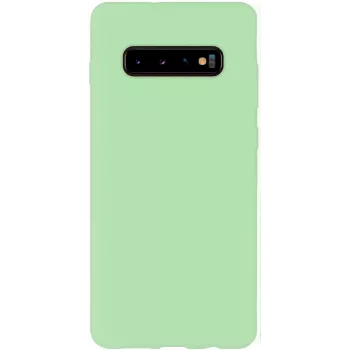 Evelatus Samsung Galaxy S10+ Nano silikoninis dėklas Soft Touch TPU mėtų