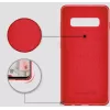 Evelatus Samsung Galaxy S10 Nano Silicone Case Soft Touch TPU Red