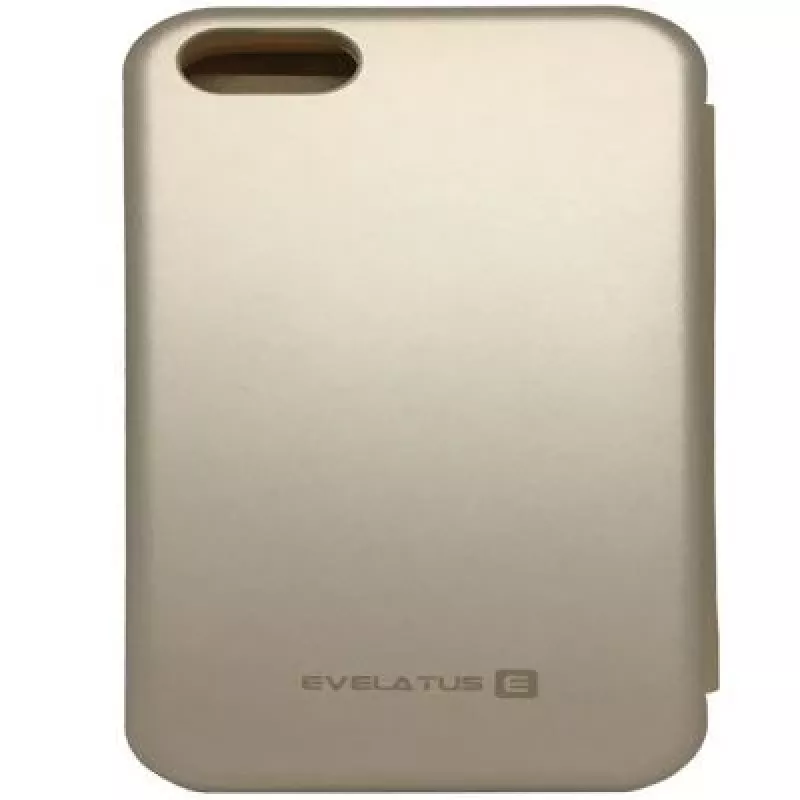 Evelatus Samsung Galaxy S10e knygos dėklas auksinis