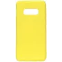 Evelatus Samsung Galaxy S10e Nano silikoninis dėklas Soft Touch TPU geltonas