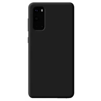 Evelatus Samsung Galaxy S20 Nano silikoninis dėklas Soft Touch TPU juodos spalvos