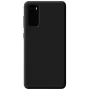 Evelatus Samsung Galaxy S20 Premium minkšto prisilietimo silikoninis dėklas juodas