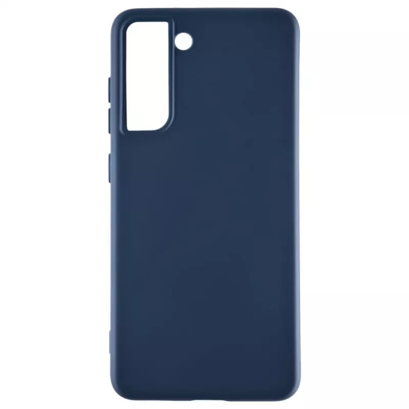 Evelatus Samsung Galaxy S21 FE Nano Silicone Case Soft Touch TPU Blue