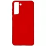 Evelatus Samsung Galaxy S21 FE Nano Silicone Case Soft Touch TPU Red