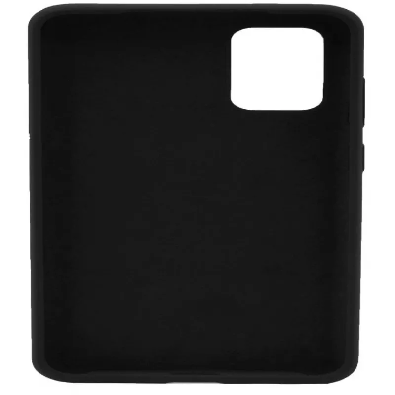 Evelatus Samsung Galaxy S21 Ultra Premium Soft Touch silikoninis dėklas juodos spalvos