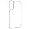 Evelatus Samsung Galaxy S22 Plus karinis smūgiams atsparus silikoninis dėklas TPU permatomas