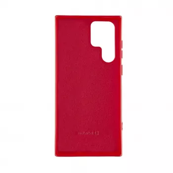 Evelatus Samsung Galaxy S22 Ultra Nano Silicone Case Soft Touch TPU Red