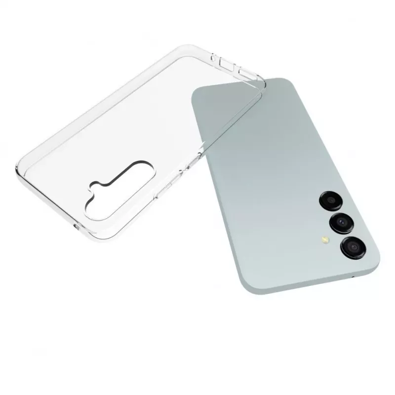 Evelatus Samsung Galaxy S23 skaidrus silikoninis dėklas 1,5 mm TPU permatomas