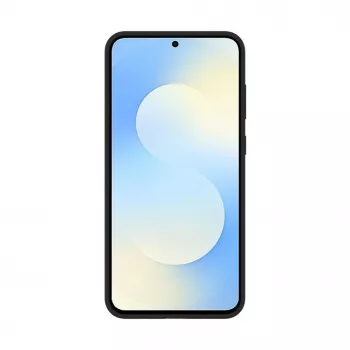 Evelatus Samsung Galaxy S25 FE Premium magnetinis minkšto prisilietimo silikoninis dėklas juodas