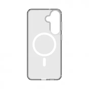Evelatus Samsung Galaxy S26 FE skaidrus dėklas su magnetiniu žiedu, permatomas