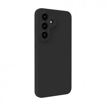 Evelatus Samsung Galaxy S26 FE Premium magnetinis minkšto prisilietimo silikoninis dėklas juodas