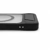 Evelatus Samsung Galaxy S26 guminis dėklas su MagSafe ir kojelė, juodos spalvos
