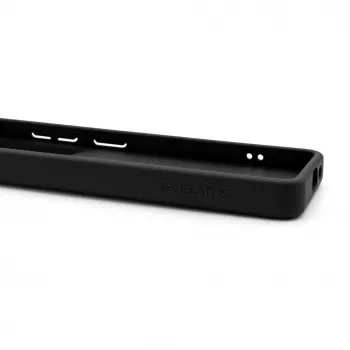 Evelatus Samsung Galaxy S26 apsauginis dėklas su MagSafe ir stoveliu, matinis juodas
