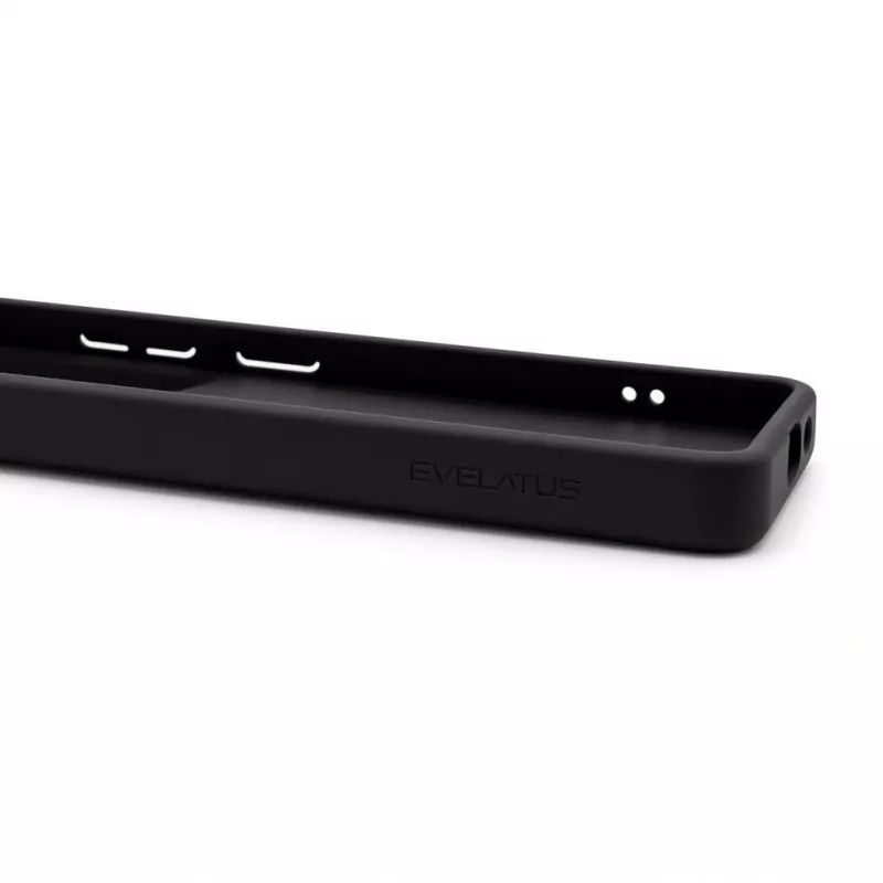 Evelatus Samsung Galaxy S26 apsauginis dėklas su MagSafe ir stoveliu, matinis juodas