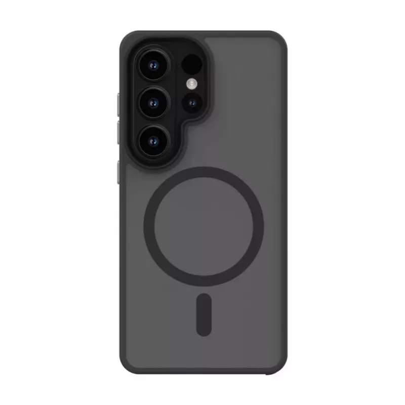 Evelatus Samsung Galaxy S26 Ultra hibridinis dėklas su magnetiniu PC+TPU, juodas