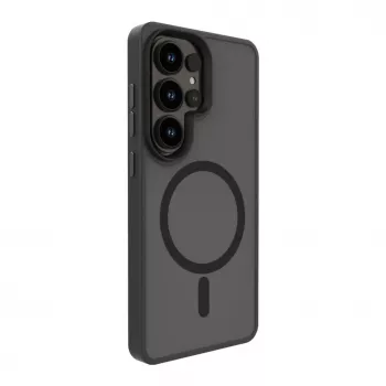 Evelatus Samsung Galaxy S26 Ultra hibridinis dėklas su magnetiniu PC+TPU, juodas