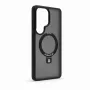 Evelatus Samsung Galaxy S26 Ultra Shield dėklas su MagSafe ir stovu, matinis juodas
