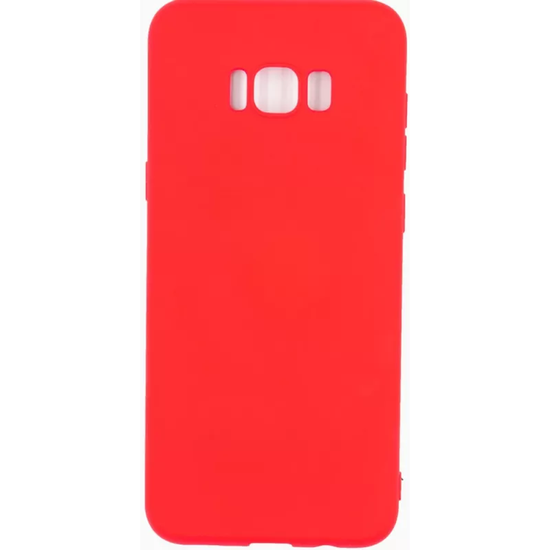 Evelatus Samsung Galaxy S8 Plus Nano Silicone Case Soft Touch TPU Red