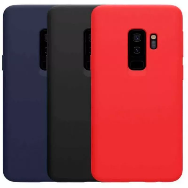 Evelatus Samsung Galaxy S9 Plus Nano Silicone dėklas Soft Touch TPU juodos spalvos